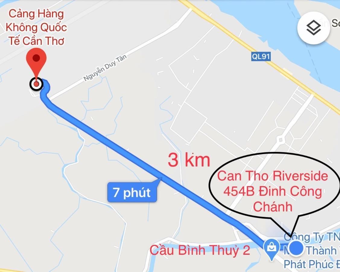 Can Tho Riverside Hostel Binh Thuy Buitenkant foto